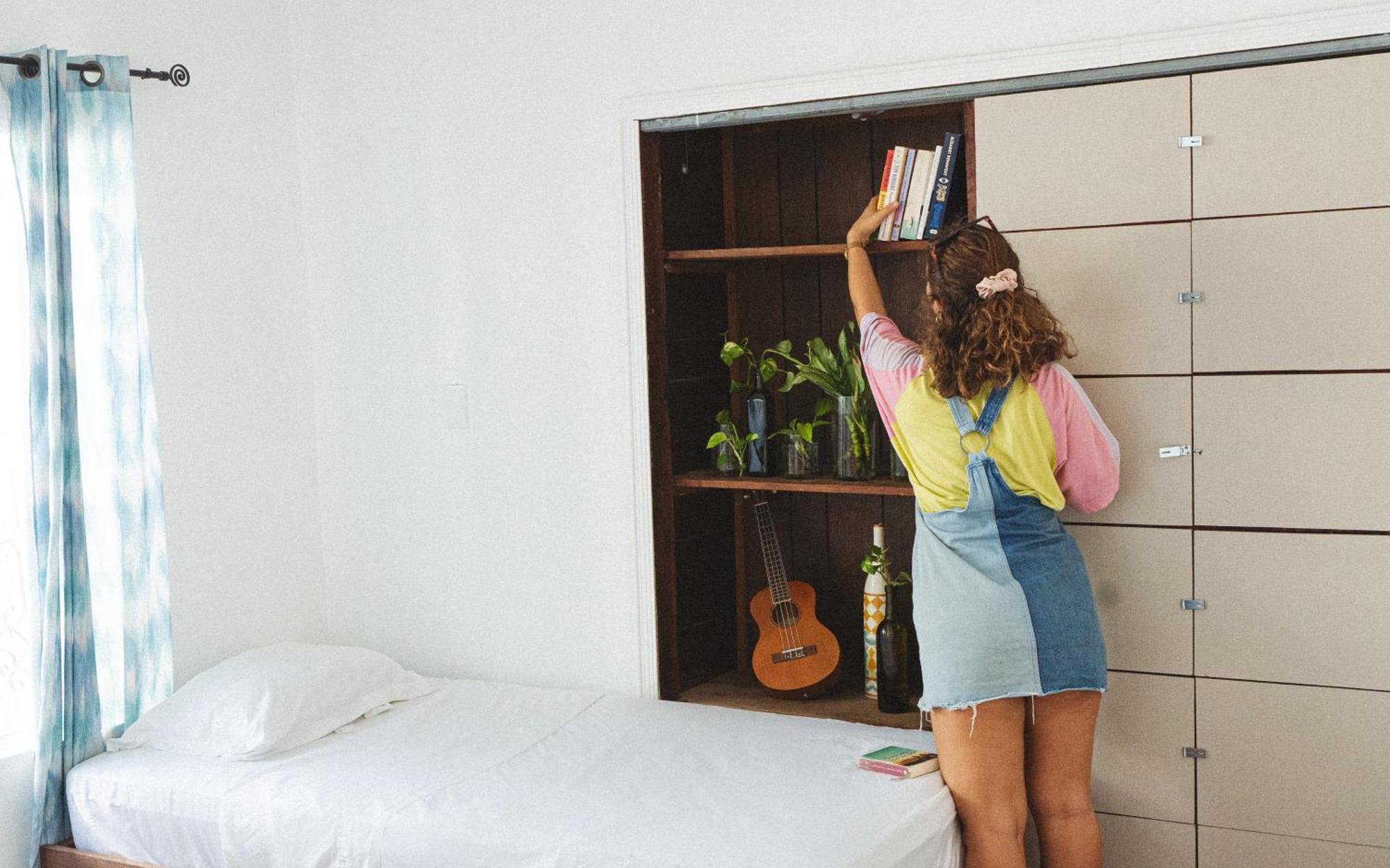 Single Bed in Female Dormitory Room
