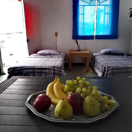 Hostal Azul Puebla Barrio El Alto-2