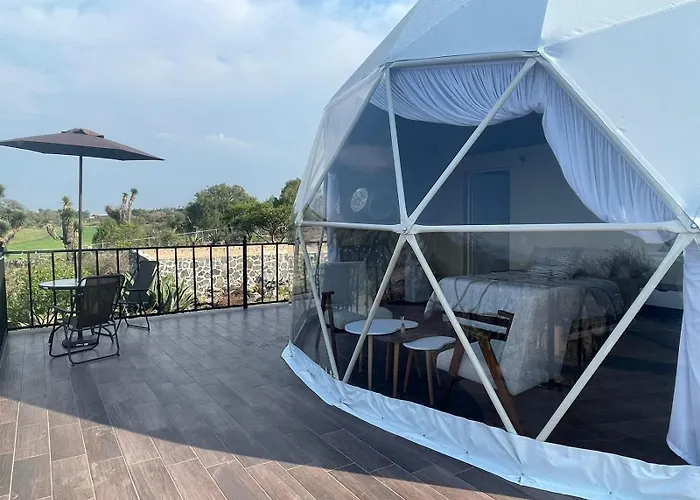 El Gato Glamping Con Vista Al Valle Huasca de Ocampo