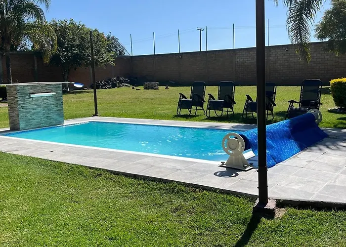 Casa de descanso alberca climatizada