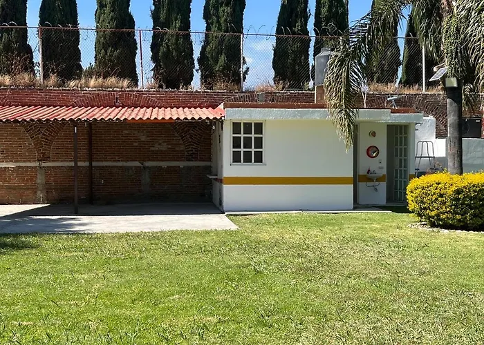 Casa de descanso alberca climatizada
