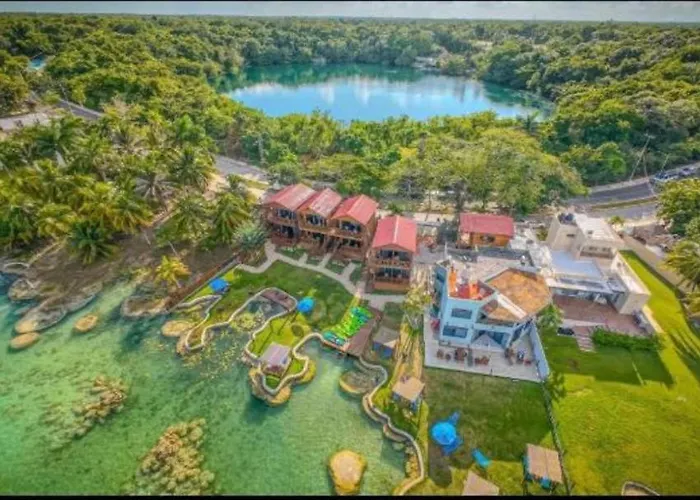 Blue Caribe Bacalar Front Lagoon