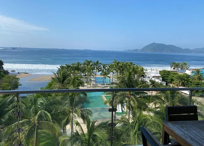 Ponto Horizonte Manzanillo. Best Place In Manzanillo!!! Luxury Beach Front Condo, Gorgeous Views!! Best Place You Can Stay!With Up To 8 People.